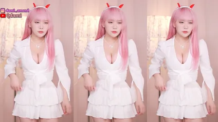 AfreecaTV主播金娜美BJ퀸다미2021年10月14日直播视频舞蹈剪辑203324